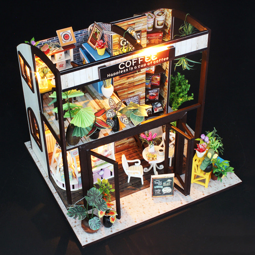 DIY hut Chinese style shop series hand-assembled villa