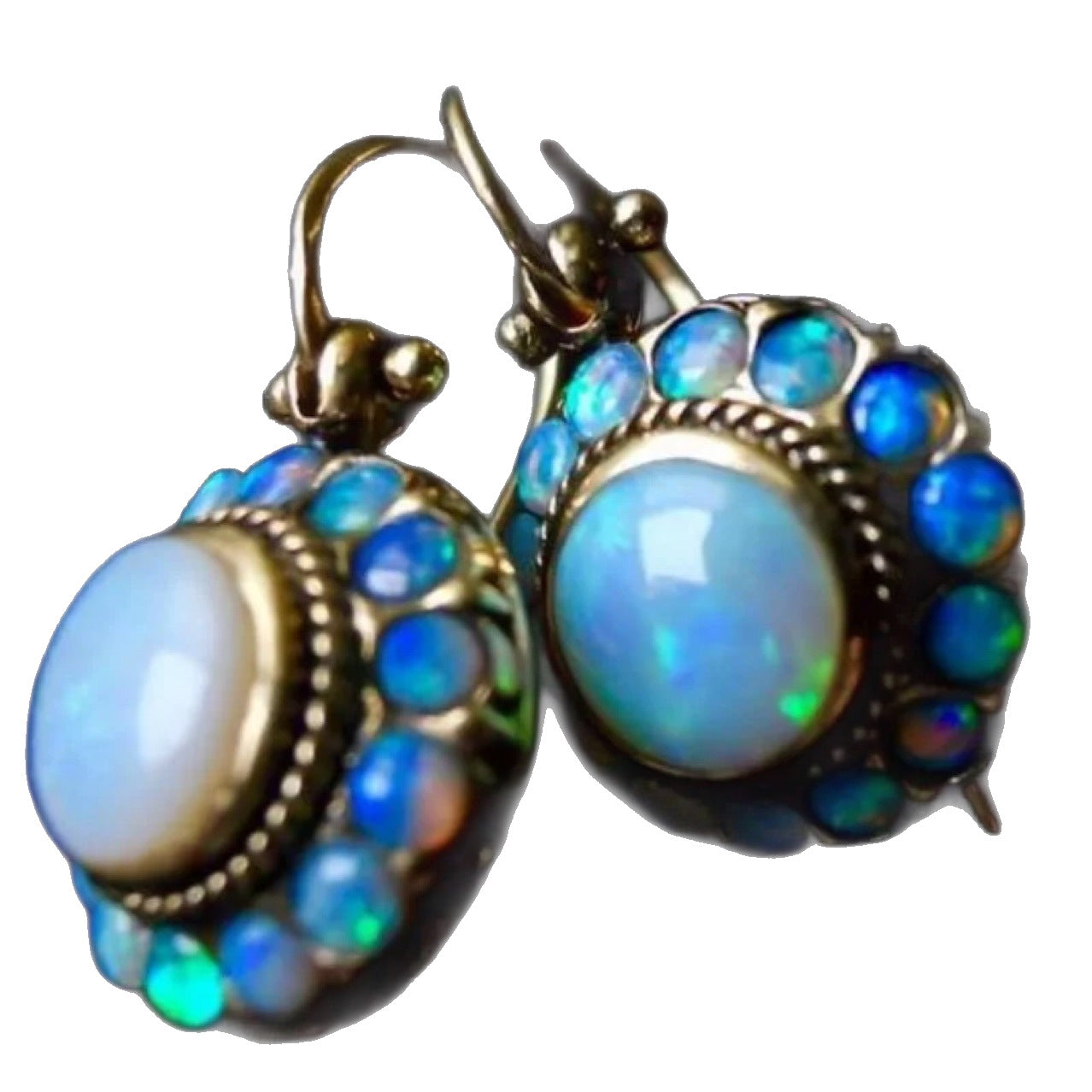 Retro Exaggerated Ethnic Style Graceful Earrings