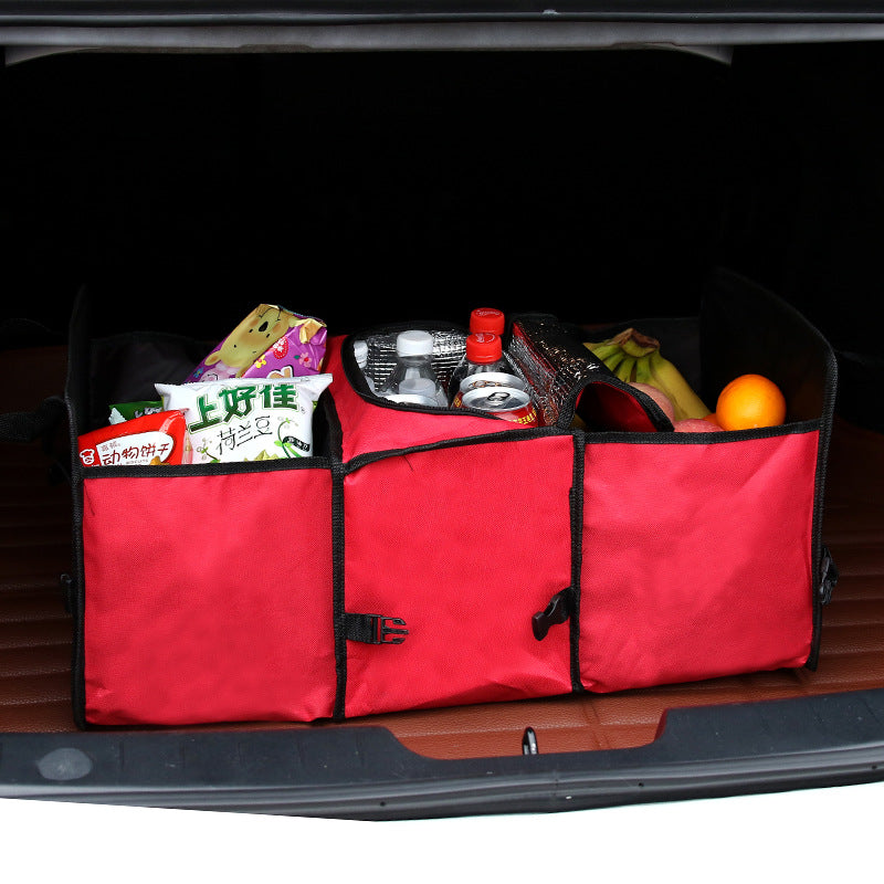 Car trunk storage bag