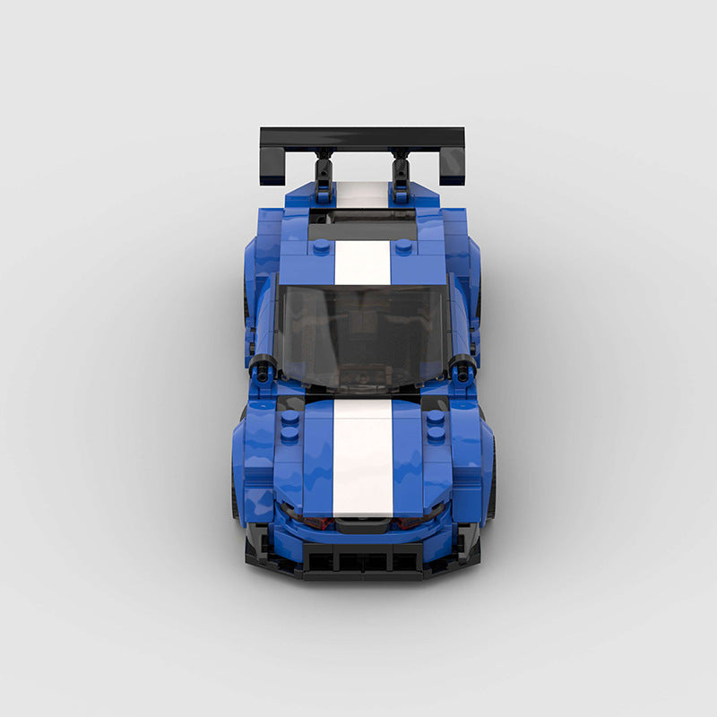 Compatible With Small Particle Moc Racing Model Puzzle Assembly