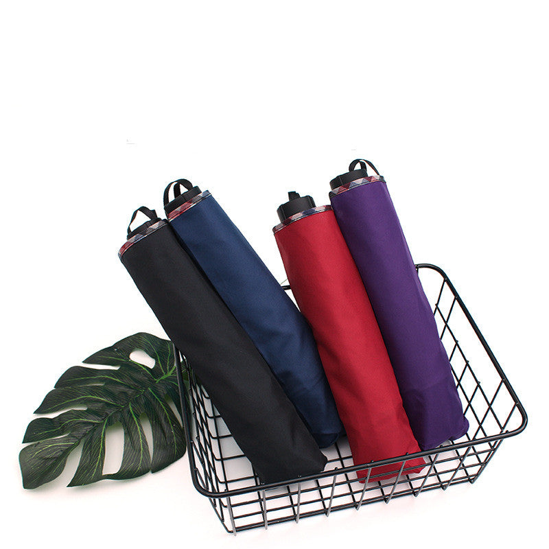Plus Ten Bone Black Glue Sunscreen Umbrella