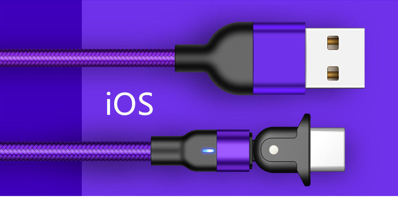 180 degree data cable