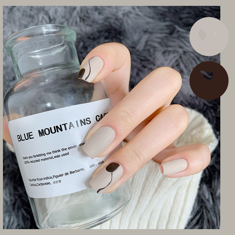 Water-based Matte Nail Polish Autumn And Winter Color Matte Matte Texture