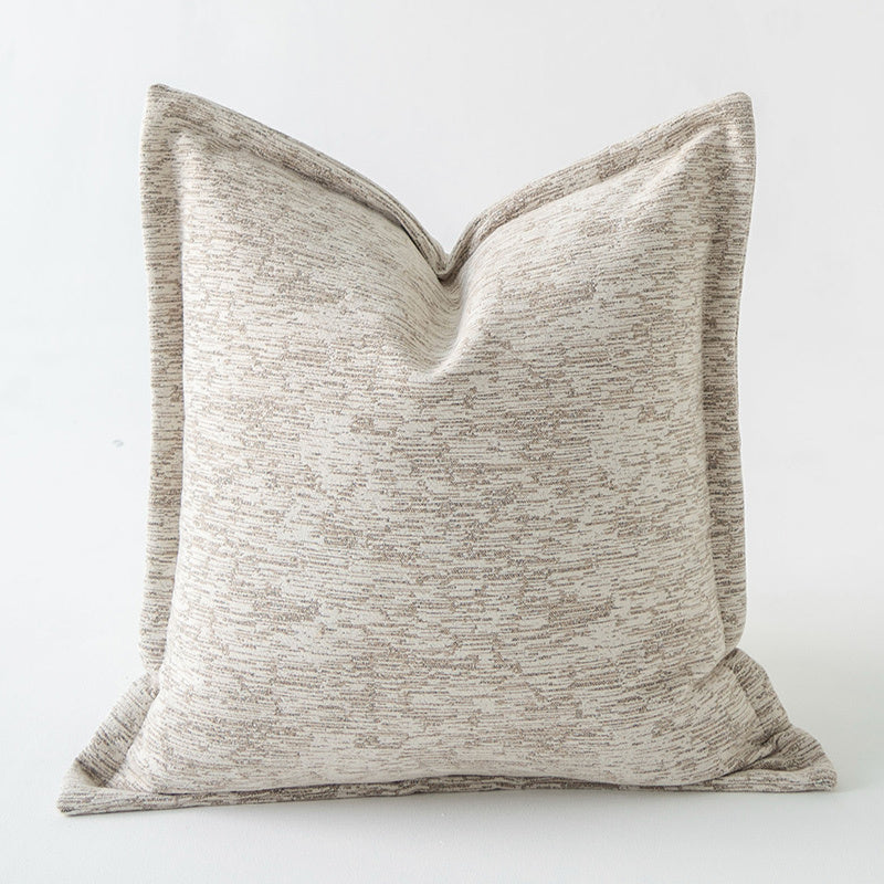 Oat Color Pillow Sitting Room Sofa Cushion Cover
