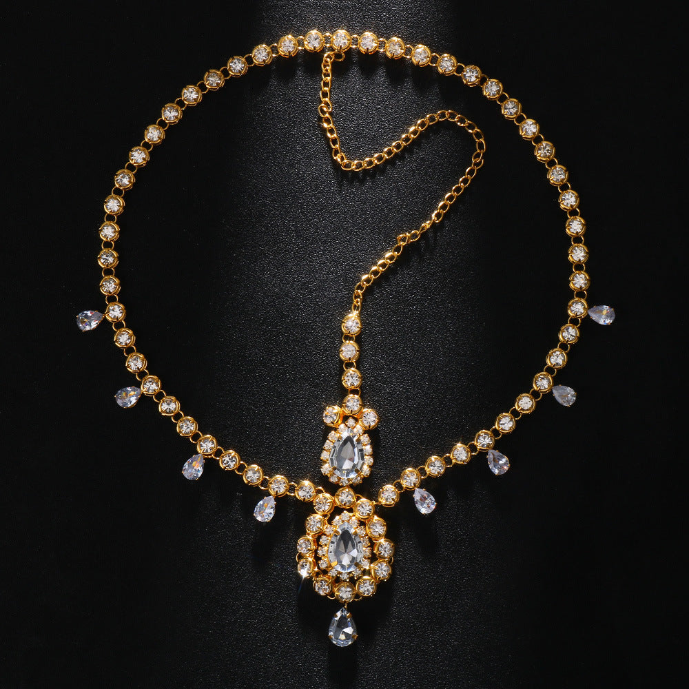 Women's Fashion Simple Zircon Rhinestone Hair Accessories