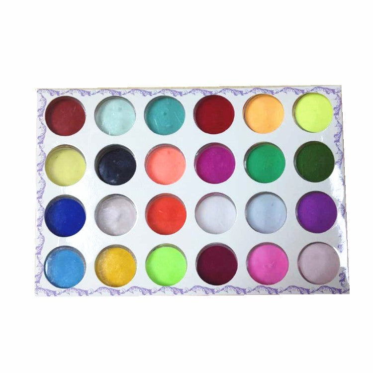 Nail Glitter 24 Color Glitter