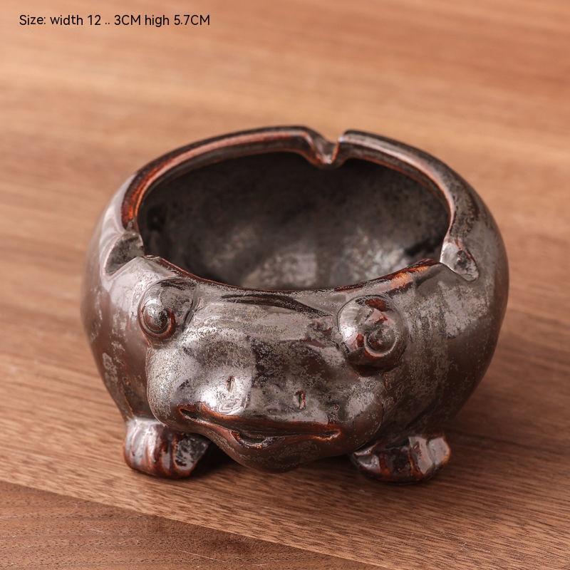 Nordic Style Light Luxury Ceramic Ashtray Household