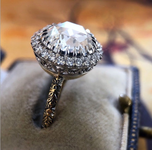 New Carat Simulation Diamond Ring