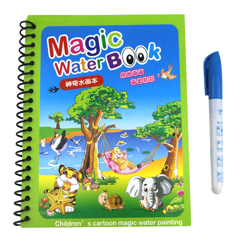 Children's Handmade Creative Magic Magic Water Painting Book