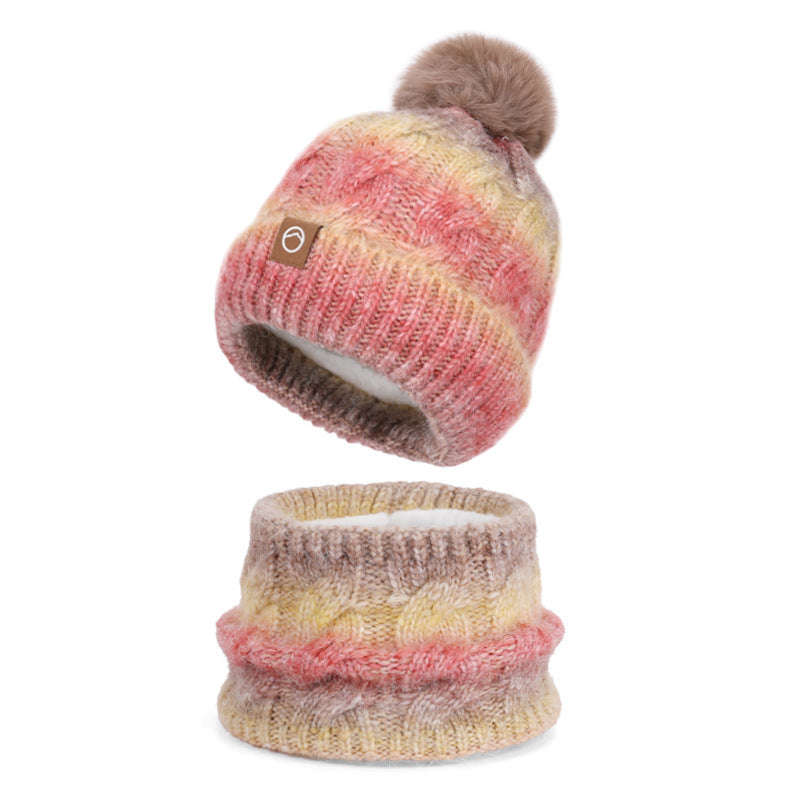 Gradient Knit Casual Women's Hat