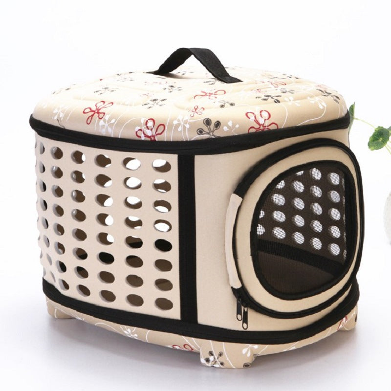 Sac de transport pour animaux EVA sac pliable pour chien sac à dos pour animaux de compagnie respirant et tendance fabricant et grossiste