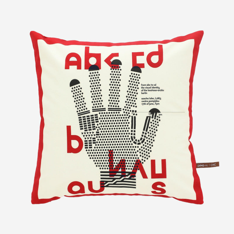 Bauhaus Art Pillow Sofa Living Room Bay Window Cushion