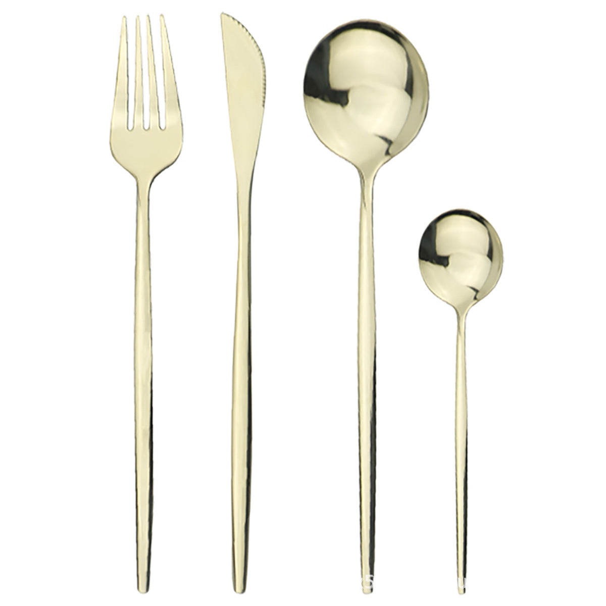 24-piece stainless steel cutlery set