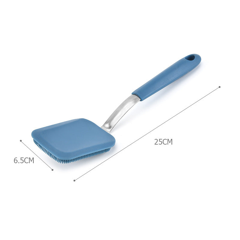 Kitchen Hanging Silicone Cleaning Kitchen Oil Removing Handle Dish Brush