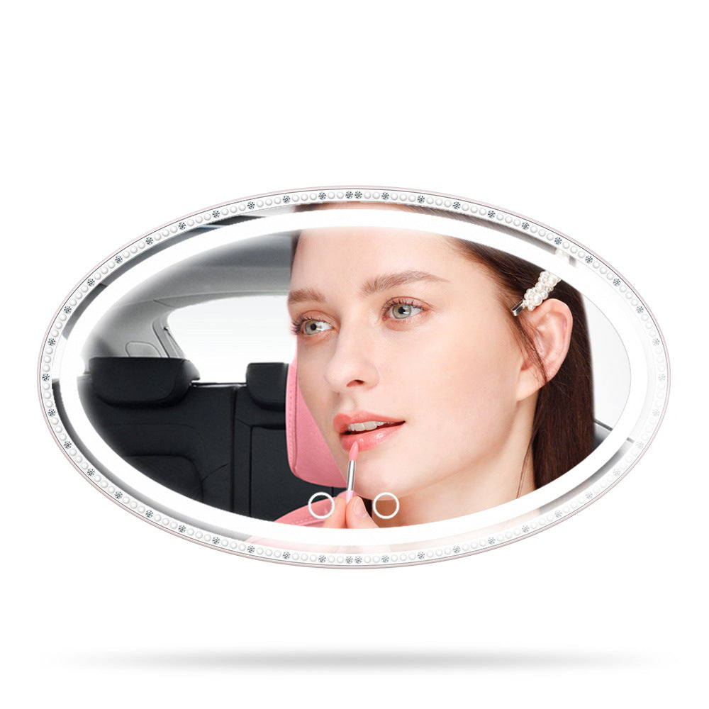 Car Sun Visor LED Makeup Mirror