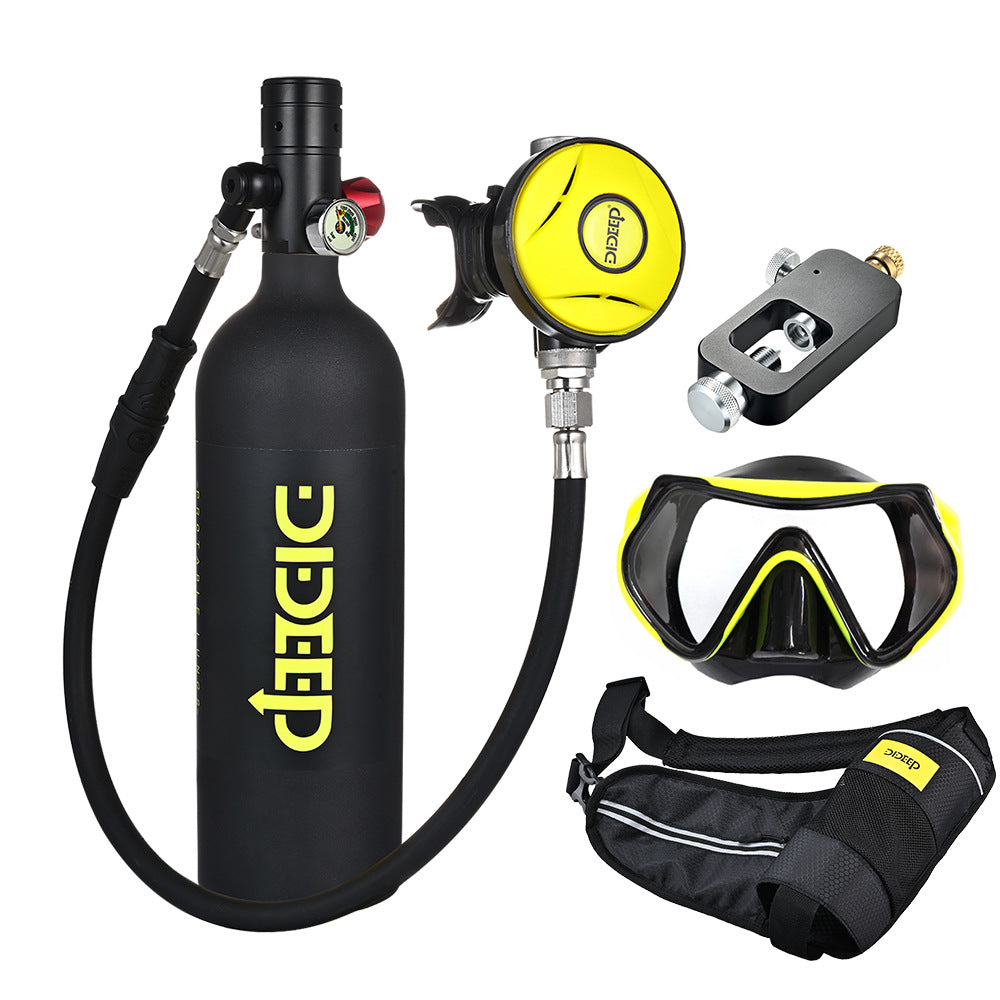 X4000Pro Underwater Respirator Diving Oxygen Cylinder 1L Capacity Portable Diving Respirator