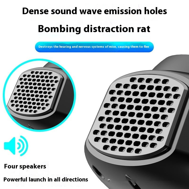 Répulsif antiparasitaire à ultrasons pour intérieur à 360 degrés contre les souris