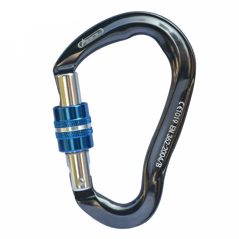 Safety Hook Type Lock Of Outdoor Mountaineering Main Lock