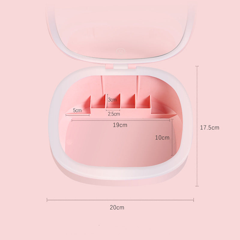 Led makeup mirror