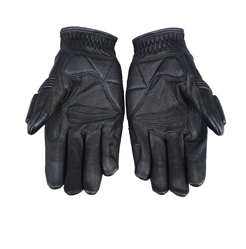 Motorcycle Four Seasons Motorcycle Retro Breathable Anti-fall Gloves