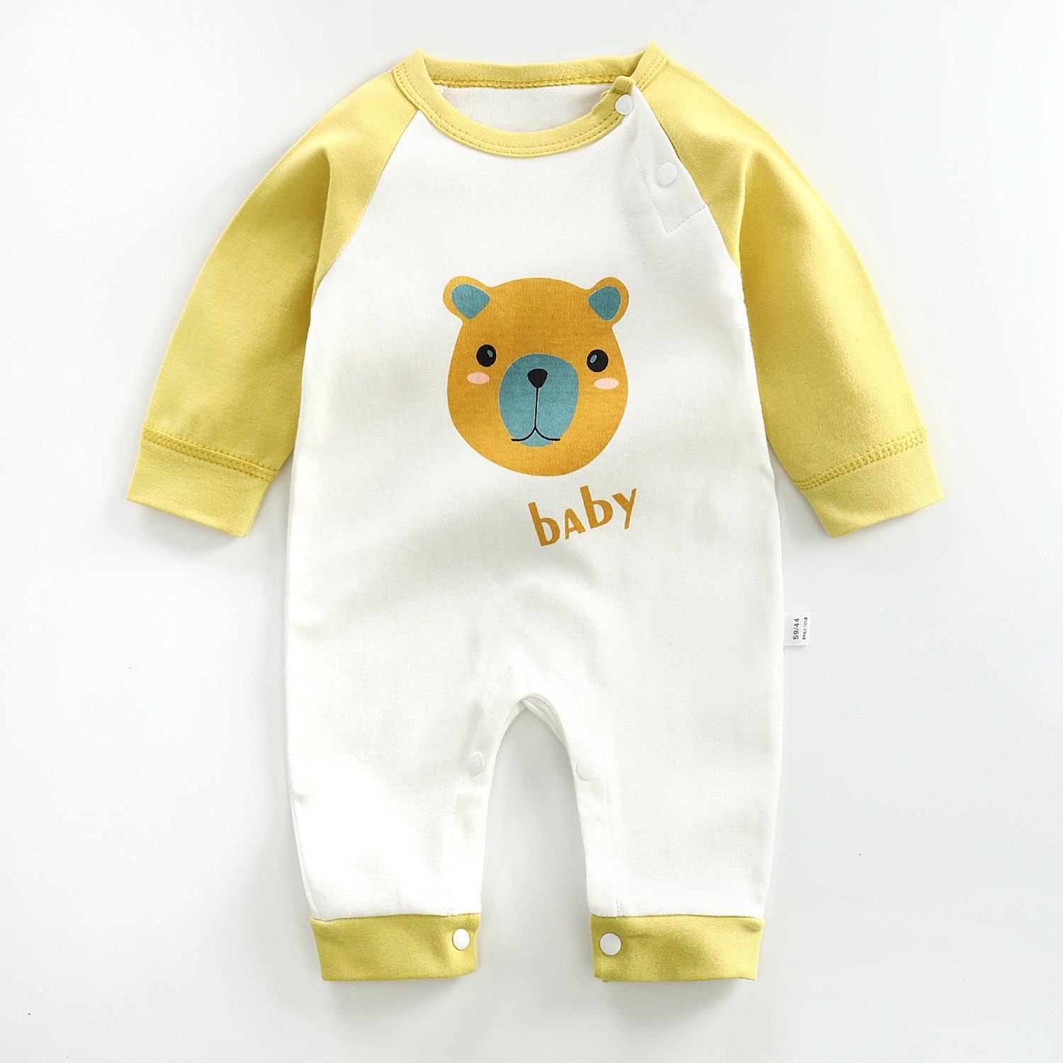 Baby Romper Long Sleeve Cartoon Printing Spring Autumn