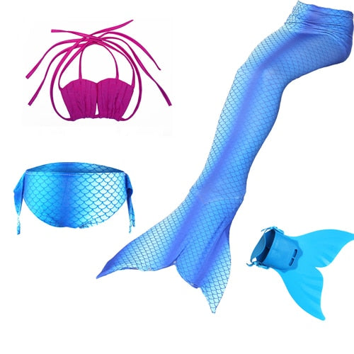 Palmes de sirène Monopalme Chaussures de natation pour enfants Palmes d'entraînement à la natation