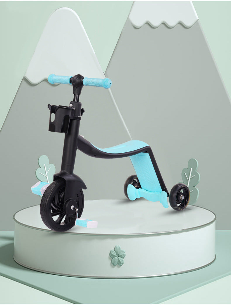 Three In One Multifunctional Children's Baby Scooter