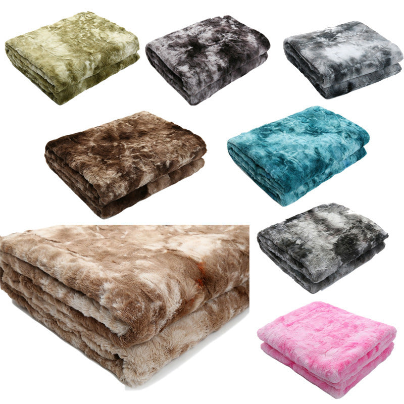 Flannel pv plush blanket