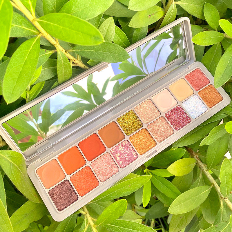 Glitter Pearlescent Waterproof Matte Smooth Eyeshadow