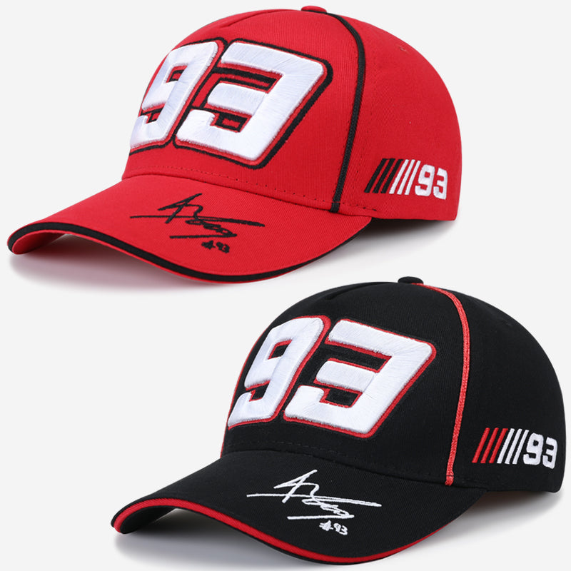 Men's Motorcycle Racing Fan No. 93 Baseball Cap