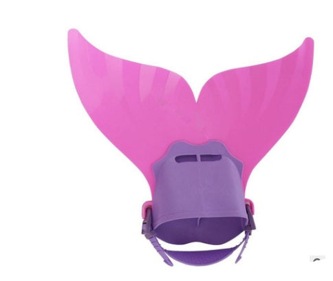Palmes de sirène Monopalme Chaussures de natation pour enfants Palmes d'entraînement à la natation