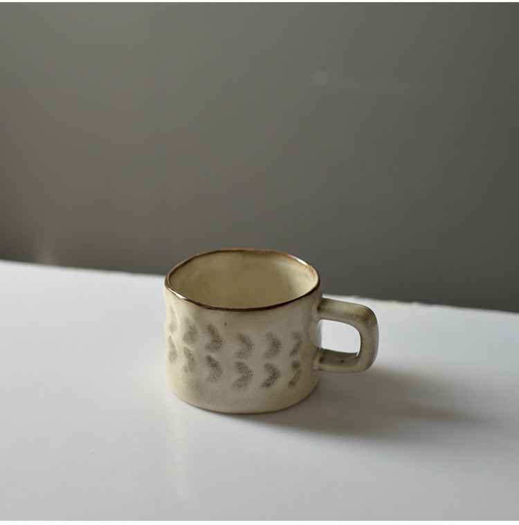 Retro Ceramic Coffee Cup Small Exquisite Mug