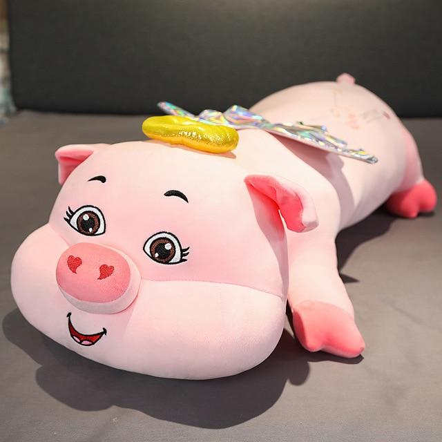 Pink Angel Pig Doll Down Cotton Plush Toys