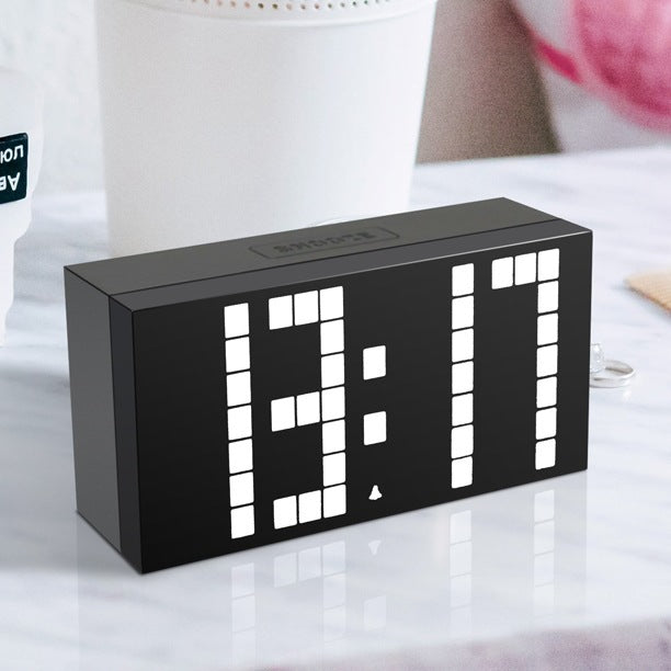 LED fashion digital silent luminous electronic alarm clock