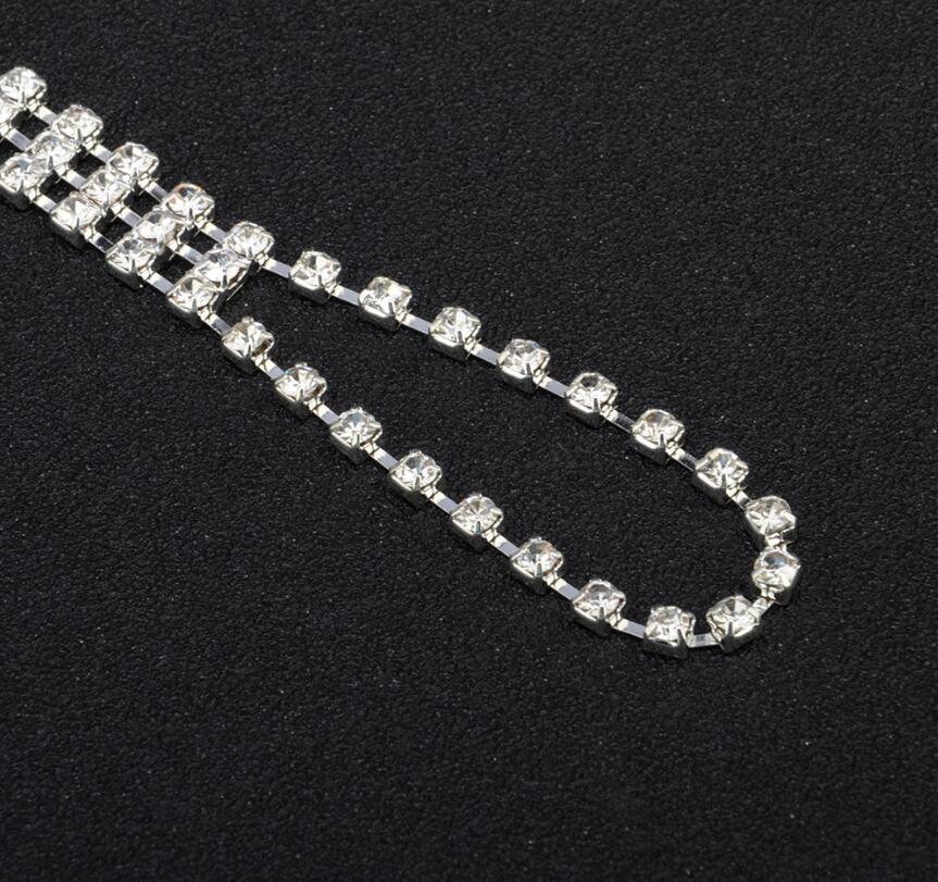 Cheville sexy pour femme, bracelet de cheville d'été avec strass, sandales de plage, chaîne de jambe, chaîne de cheville bohème en cristal