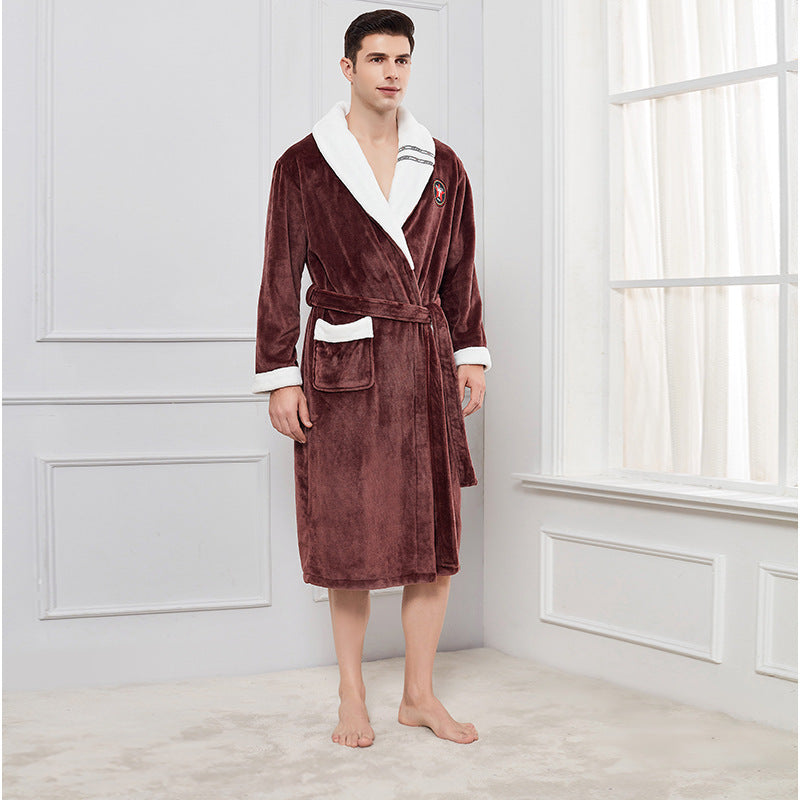 New Hot Sale Couple Flannel Pajamas And Home Wear
