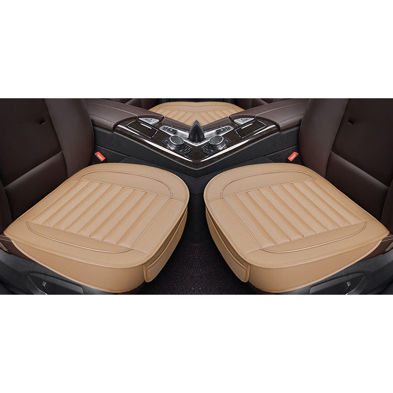 Full leather car seat cushion