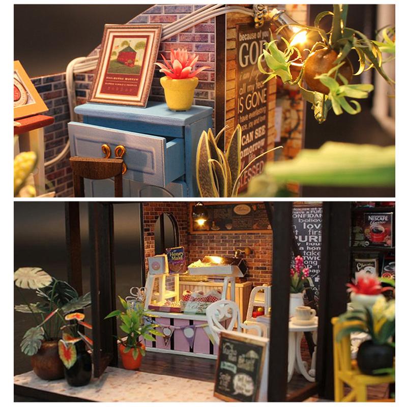 DIY hut Chinese style shop series hand-assembled villa