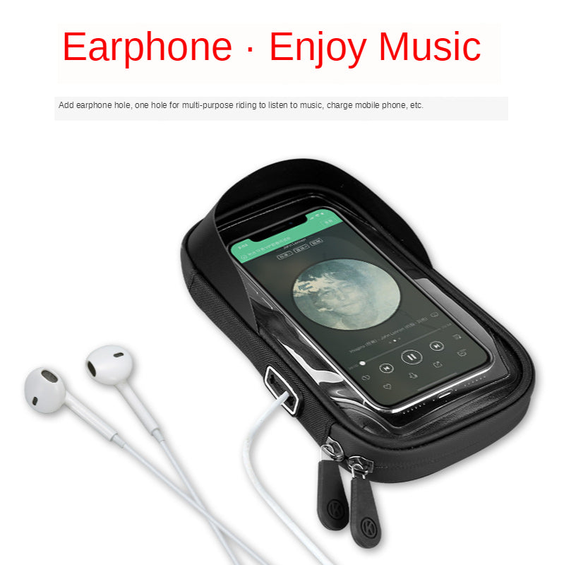 Mountain Bike Card Bag Touch Screen Phone Holder