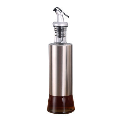 Stainless steel kitchen oil bottle seasoning pot
