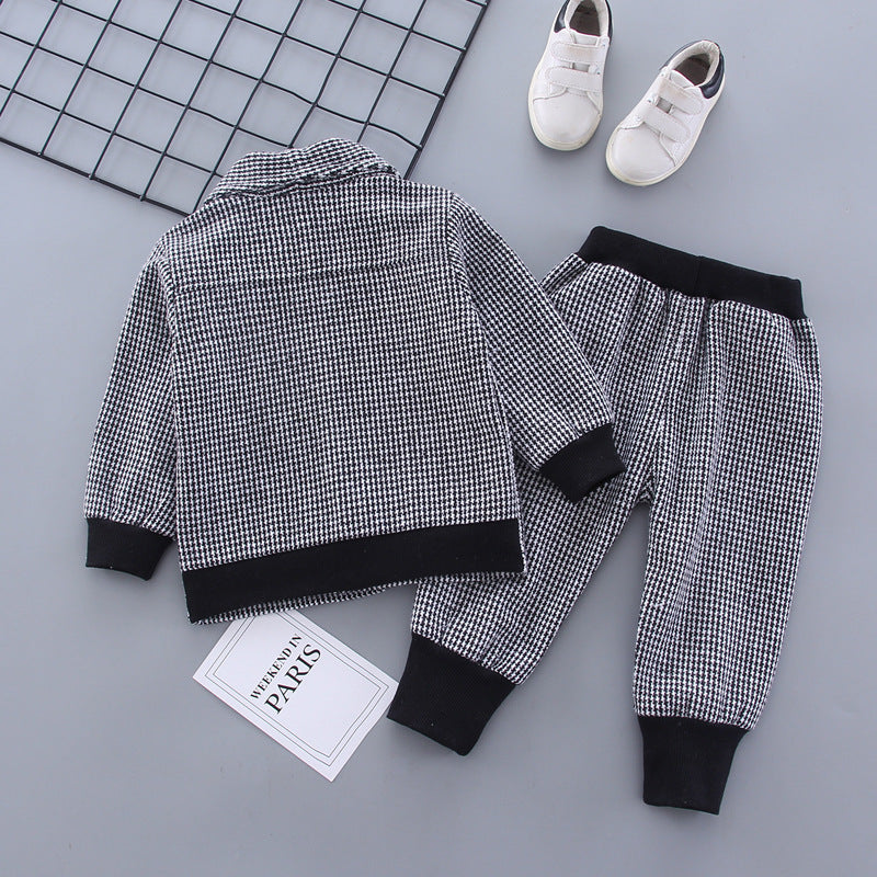 Three-piece boy suit
