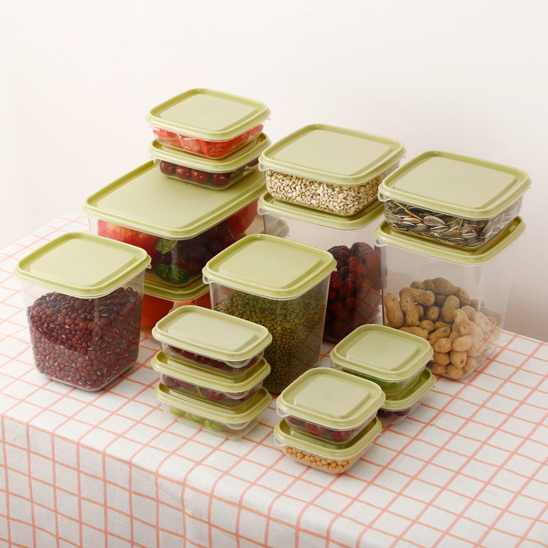 17-piece food preservation box