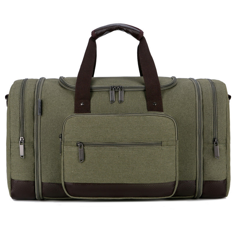 Sac de voyage grande capacité en toile Sac de cabine pour hommes Sac de sport coréen Sac de gym