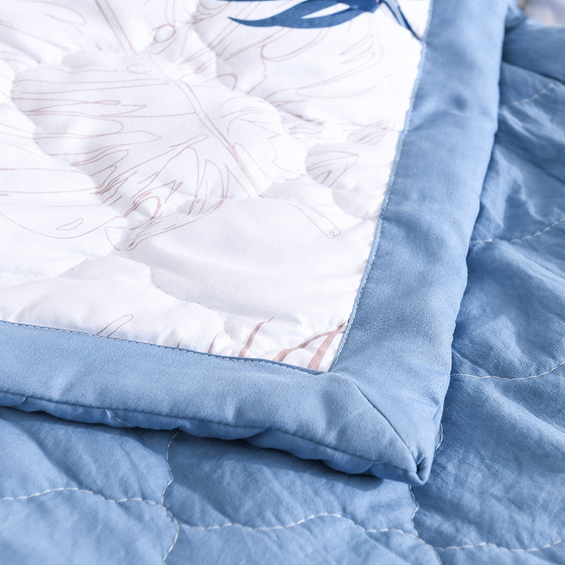 Washed cotton summer quilt