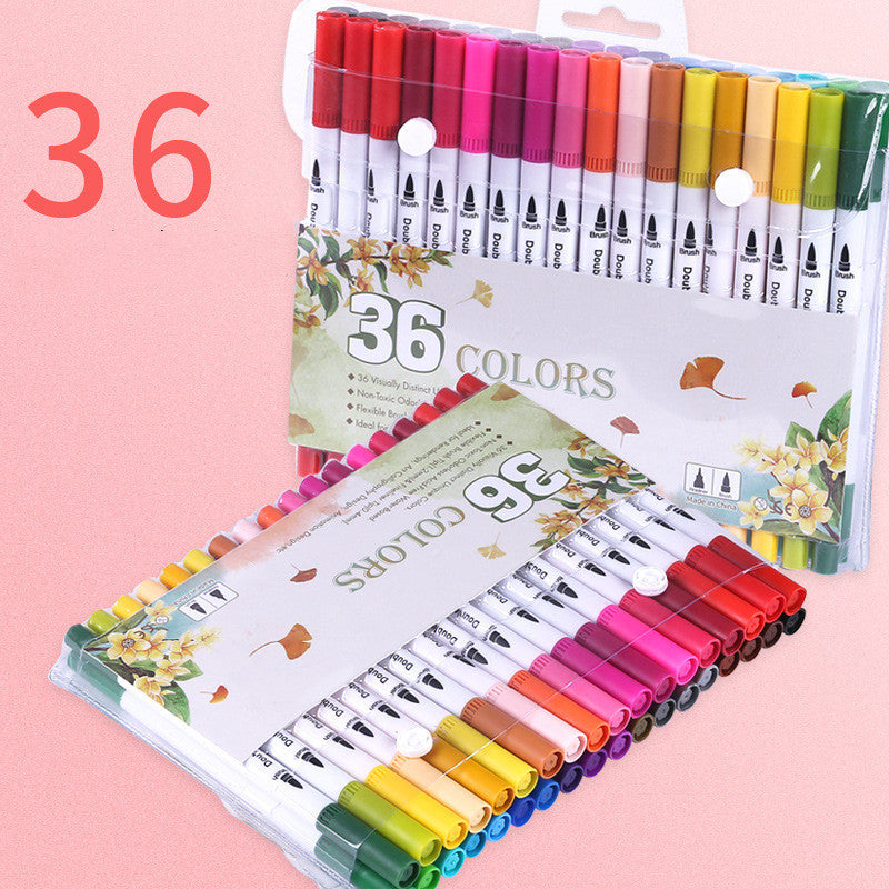 Double-ended watercolor pen
