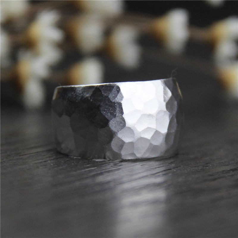 Chiang Mai handmade ring in sterling silver