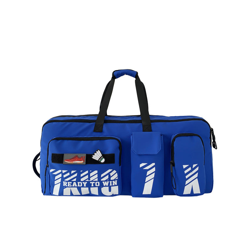 New Badminton Bag, Single Shoulder Rectangular Bag, Large Capacity Portable Tennis Bag, Men's And Women's Sports Fitness Bag