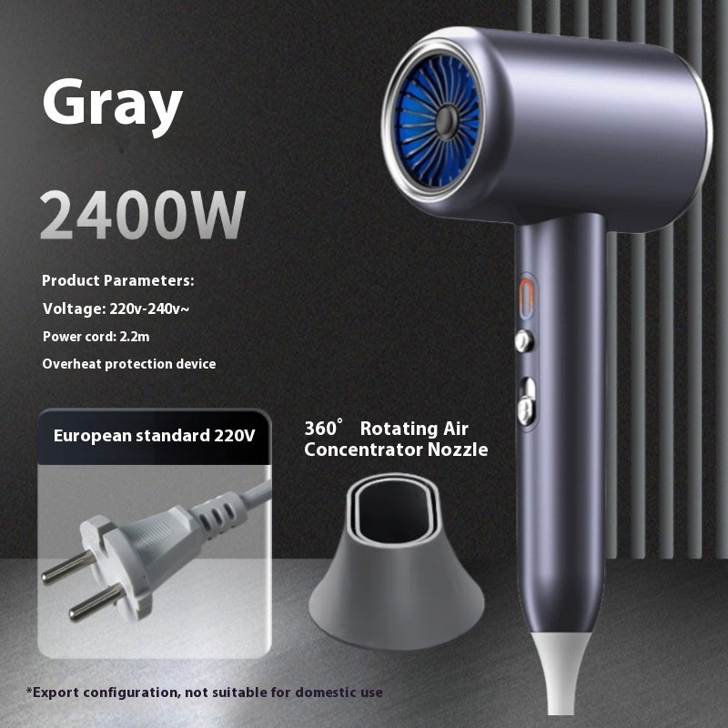 Household High-power Barber Shop Anion Heating And Cooling Air Hair Dryer