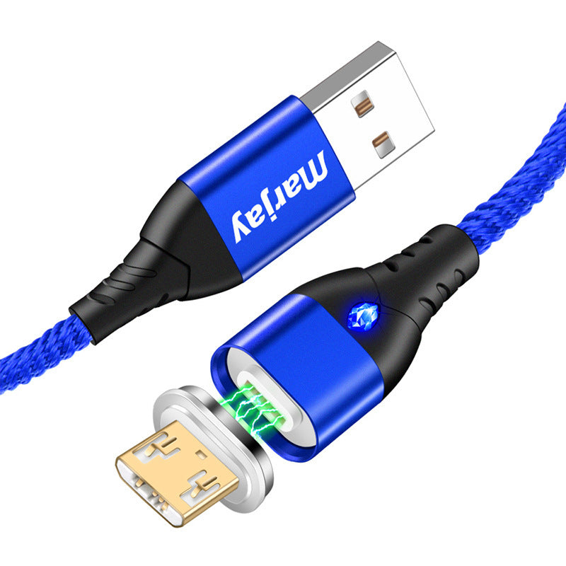 Magnetic Absorption One Drag Three Data Line Multi Function Data Line
