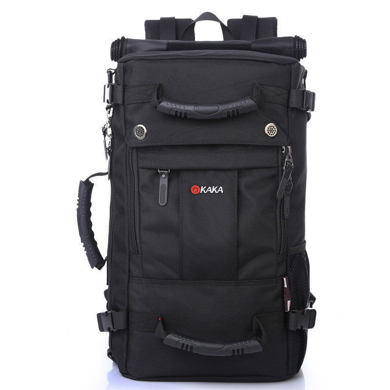 Waterproof large capacity men's travel bag with lock